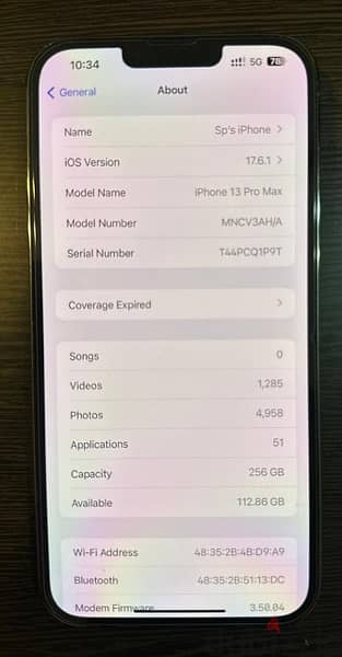 Iphone 13 PRO Max 256 GB 1