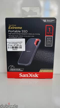 SanDisk Extreme Portable SSD 1TB