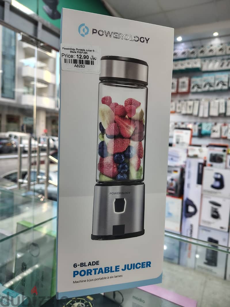 Powerology Portable Juicer 6 Blade 2