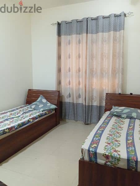 full furniture flat for rent ( families only) 1