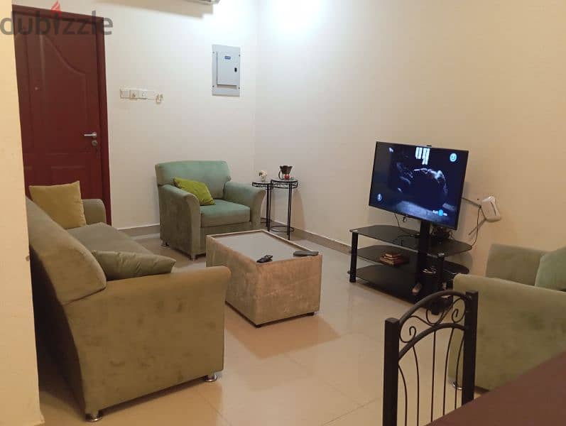 full furniture flat for rent ( families only) 6