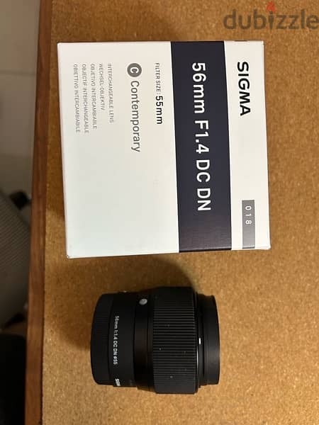 56 mm F 1.4 lens for Sony - Never Used 1