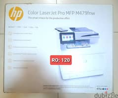 Unboxed Heavy Duty office Printer for Sale - HP MFP- [M479fnw].