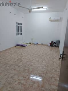 One big bedroom neat and clean with attached bathroom, in Al Khoudh, 0