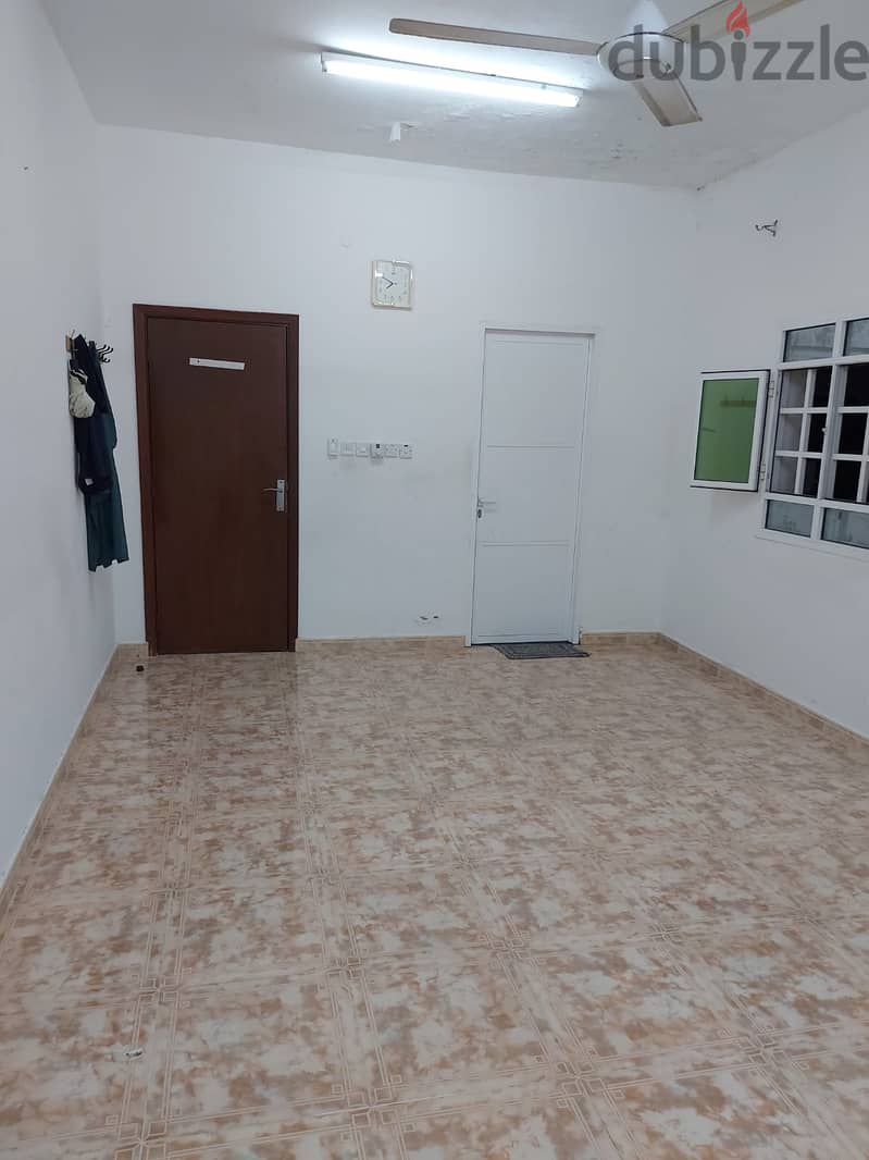 One big bedroom neat and clean with attached bathroom, in Al Khoudh, 1