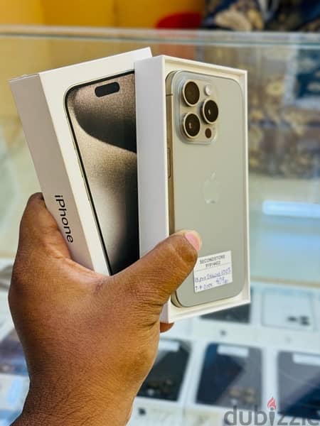 iPhone 15 pro 256 GB 10 days used used 1 year warranty 4