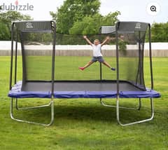 Skywalker trampoline Premium 16' Square Colossal with Enclosure 0