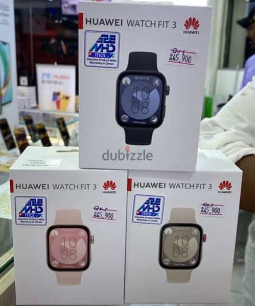 HUAWEI WATCH FIT 3 BRAND NEW 3 COLORS 0