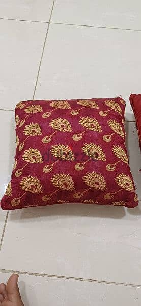 cushions with covers for urgent sale 2