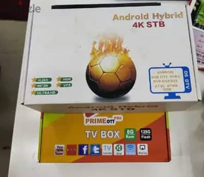 White model android boxe all country channels work with 1YEAR Subscrip