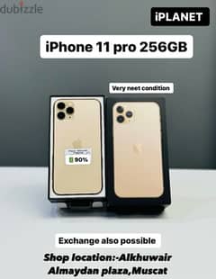 iphone 11 pro 256GB battery 91% Amazing phone best price