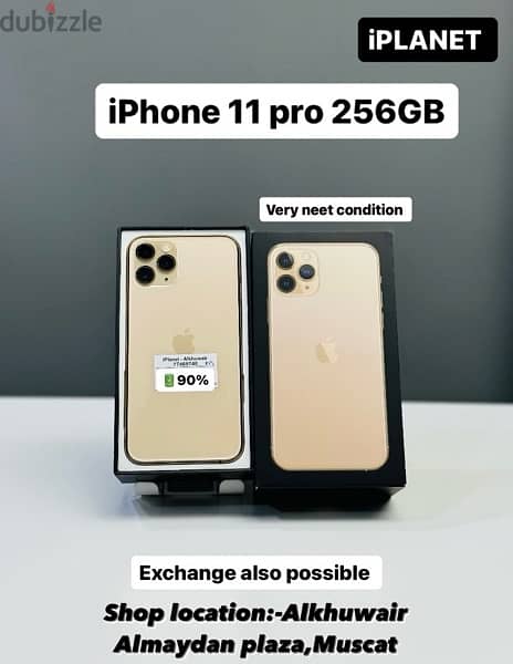 iphone 11 pro 256GB battery 91% Amazing phone best price 0