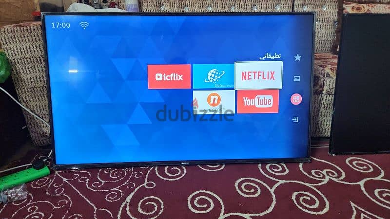 تلفزون هايسنس tv 55 inch smart 4k 0