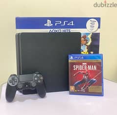 ps4 slim 500Gb 1 Joystik 1 Game 0