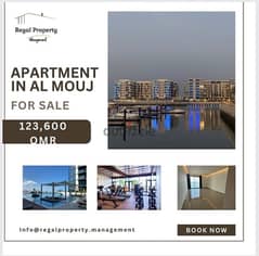 Luxurious Sea View 1 Bedroom Plus Study Apartment in Al Mouj Muscat