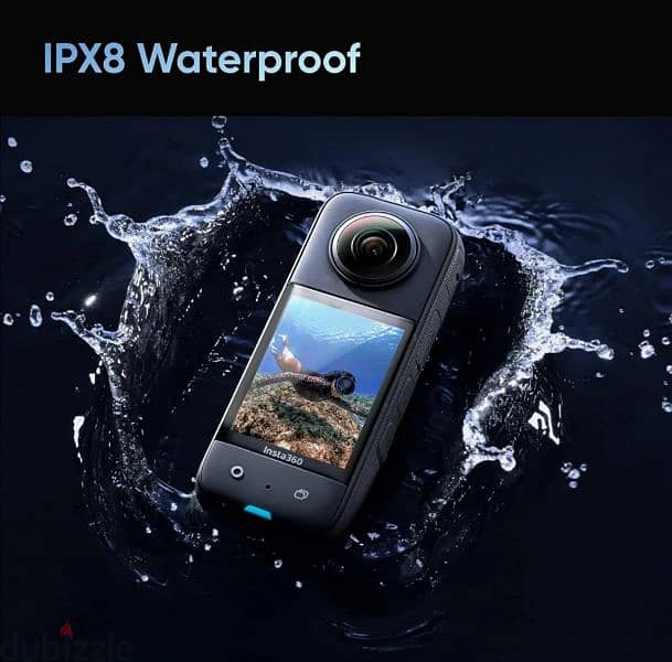 Insta365 One X3 Sports Action Camera 5.7k Video 10m Waterproof 3