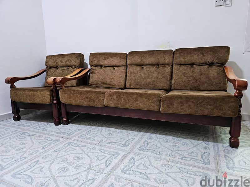 Wooden Sofa 1