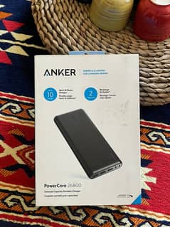 باور بنك 28600 ملي أمبير من شركة أنكر Power Bank (PowerCore 26K) Anker