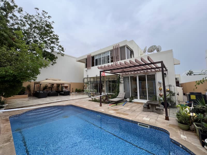 5 Bedroom Fully Extended Villa for Rent in Al Mouj 5