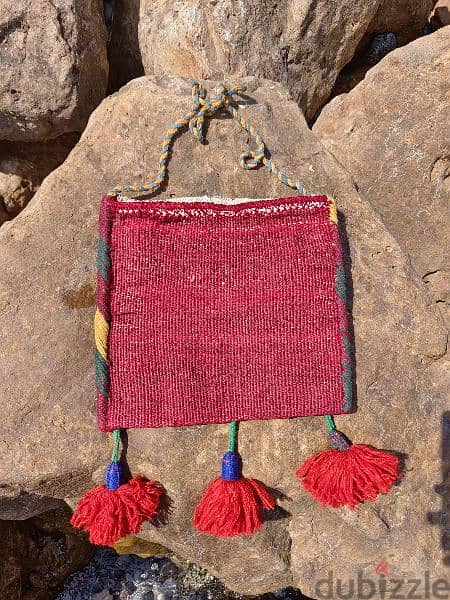 Antique Qashqai wool bag 60-70 years old #3 1