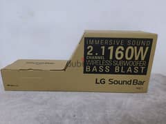 LG sound bar or woofer 0