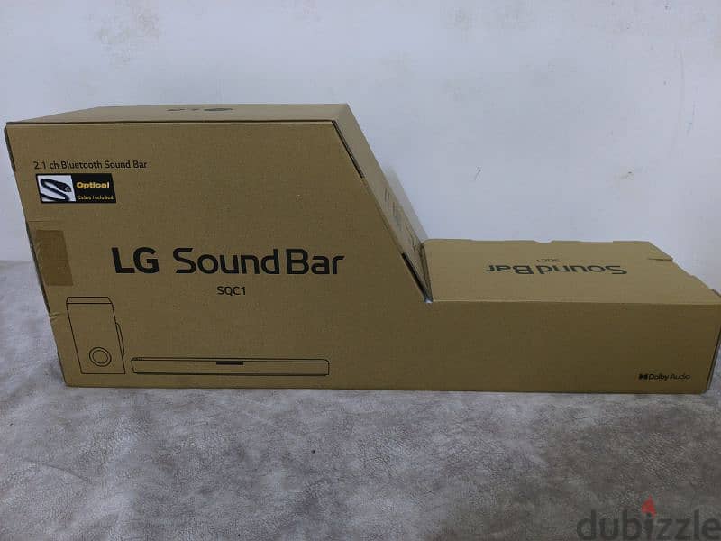 LG sound bar or woofer 1