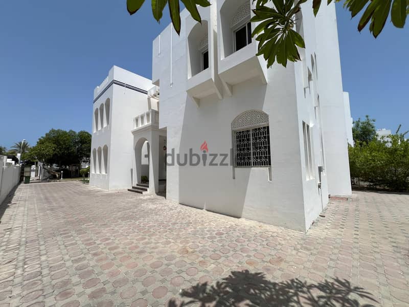 5 Bedroom Villa with Sea View for Rent in Shatti Al Qurum 1