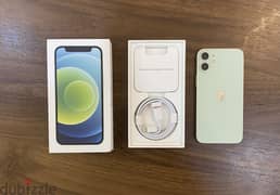 APPLE iPhone 12 mini ( 256GB Green ) Excellent Condition.