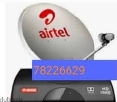 Arabset Nile set Airtel Dish TV new fixing and repairing home service