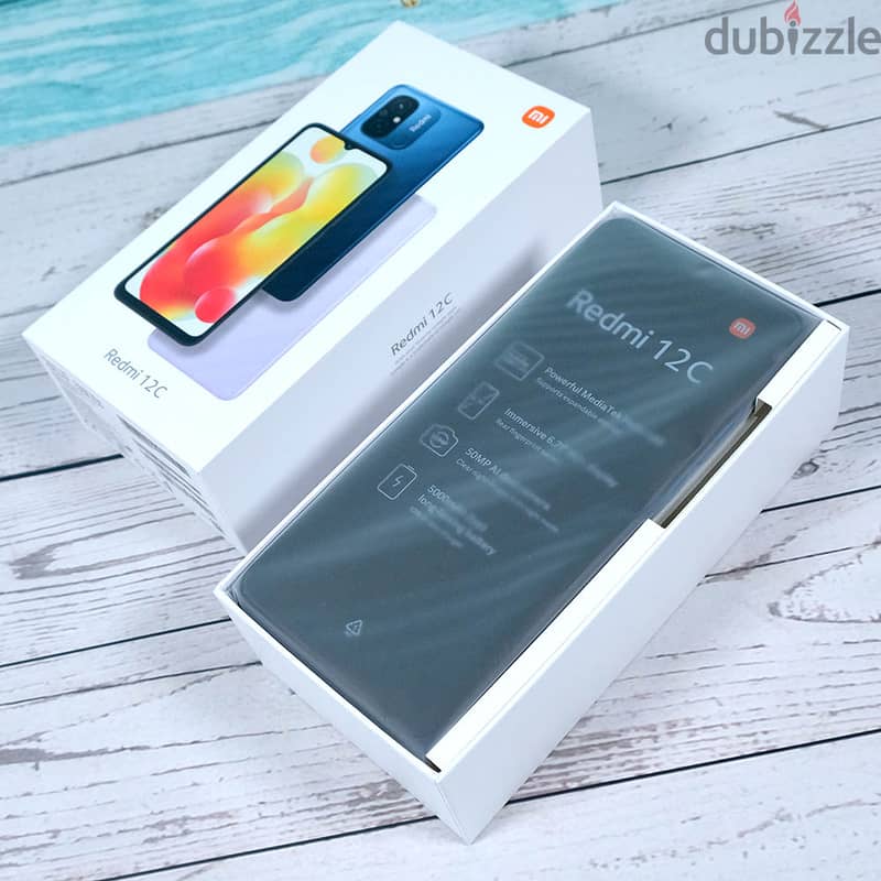 Xiaomi Redmi 12C Brand New 6gb/128gb with Box 2