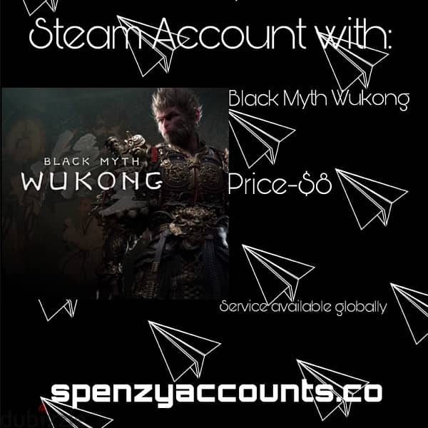 Black myth wukong cheap steam account 0