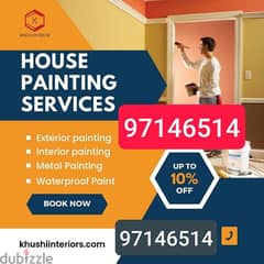 house painting services provided paint all kind w/call. 97146514