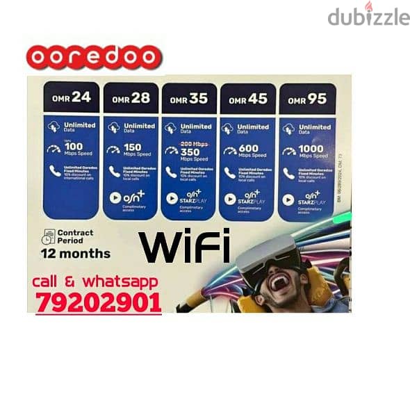 Ooredoo WiFi Connection Available Service 0