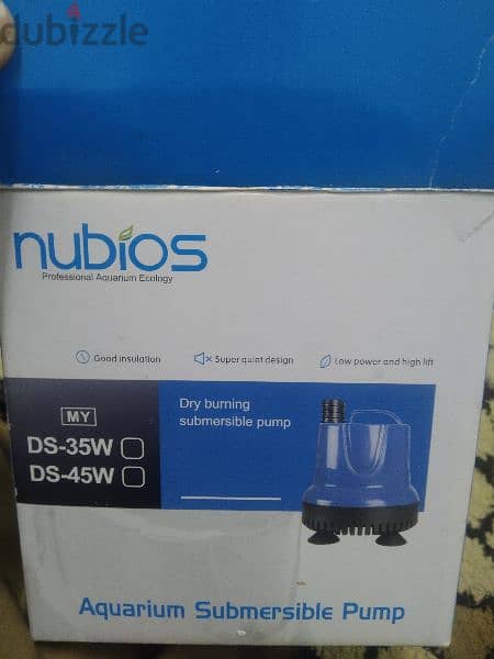 Aquarium submersible pump for aquarium. Water proof 5