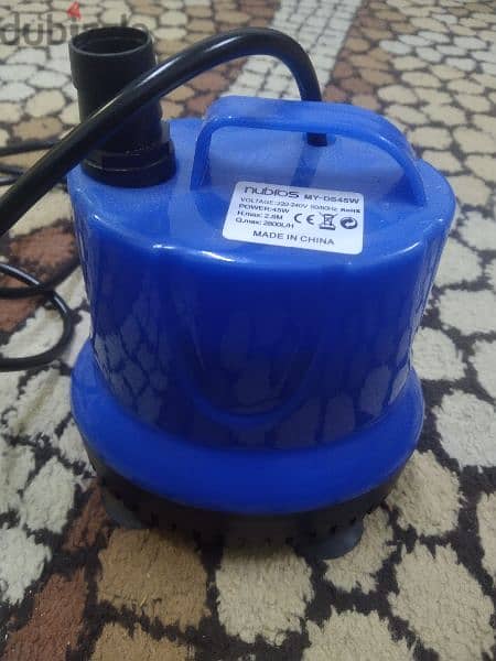 Aquarium submersible pump for aquarium. Water proof 8