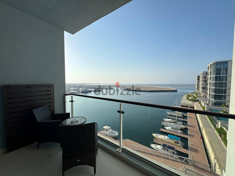 1 BR Marina View Fully Furnished Apartment in Al Mouj 1