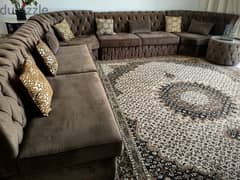 sofa set with carpets (Discounted) 0