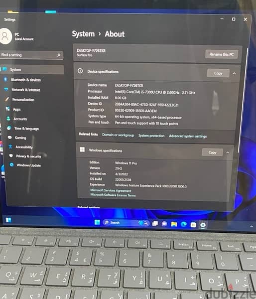 سيرفيس برو ٥ Microsoft surface pro 5 2