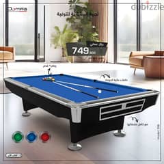 Olympia 9 Feet Pro Billiard Table 398-BK 0