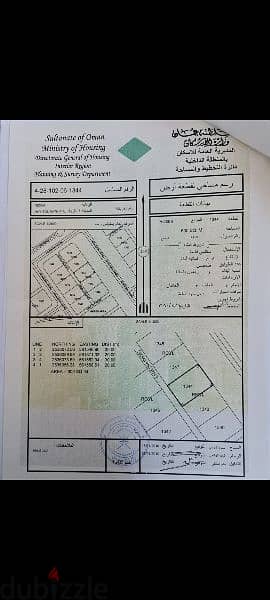 ارض في نزوى حي التراث 6 الواسط 0