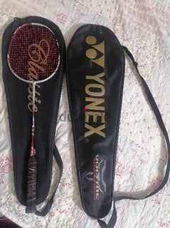 yonex muscle power & yonex isometric racket