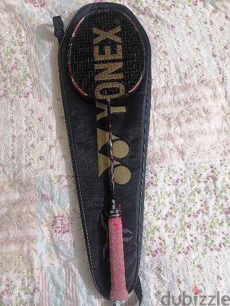 yonex muscle power & yonex isometric racket 1