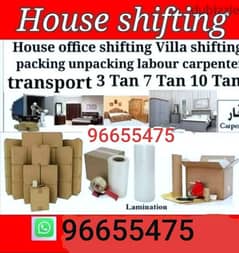 House shiffting professional carpenter service