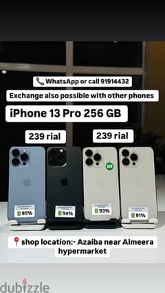 iPhone 13 pro 256 GB available in very good quality 0