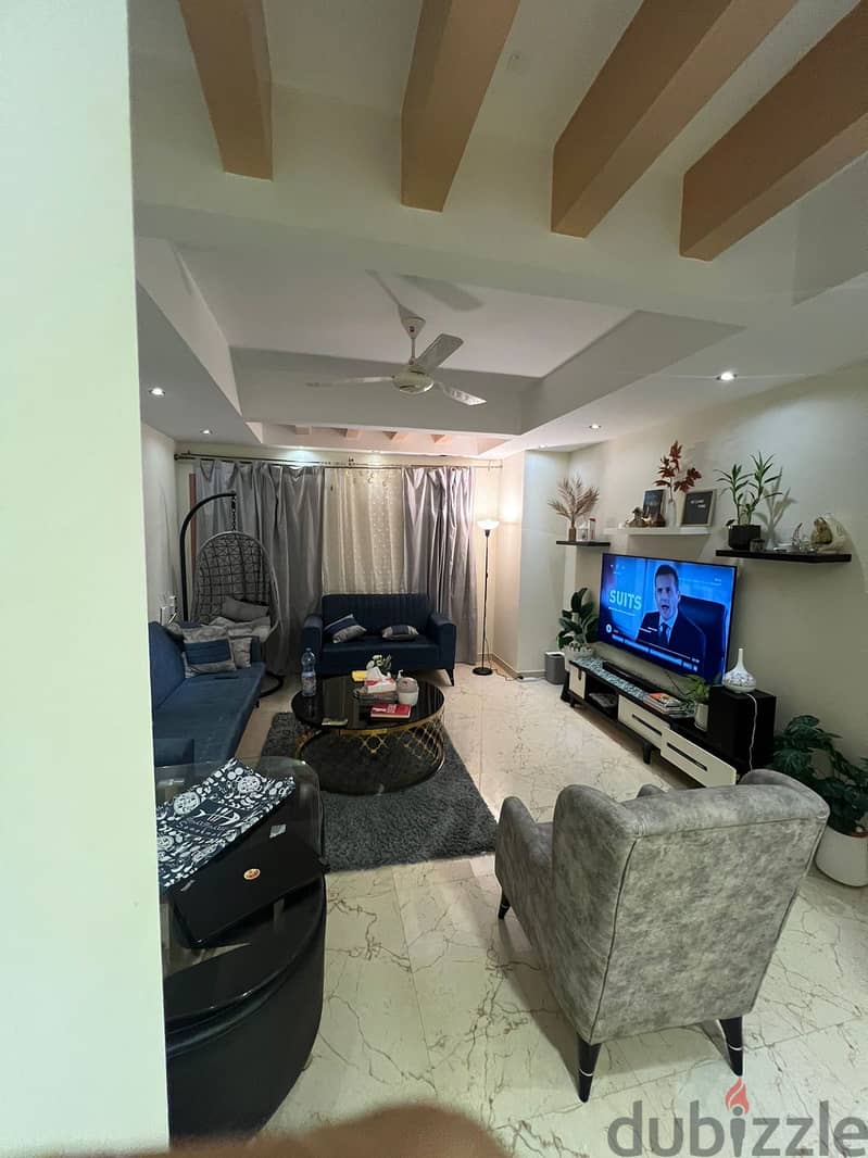 2 BHK, fully furnished including bills 1