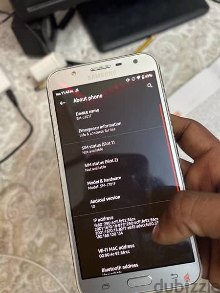 samsung j7 core good condition 2