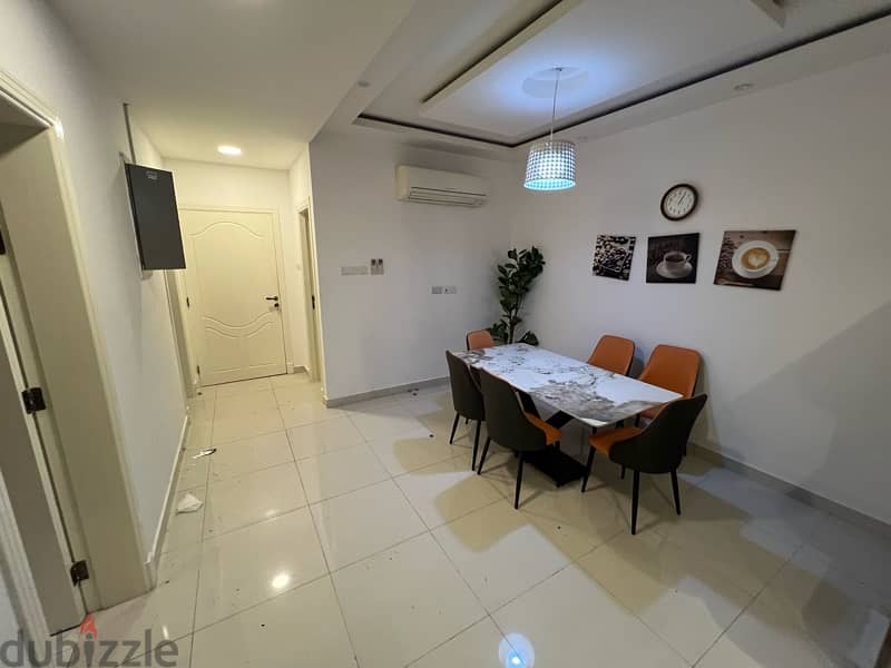 Furnished apartment for rent, two bedrooms, in Bousher 19