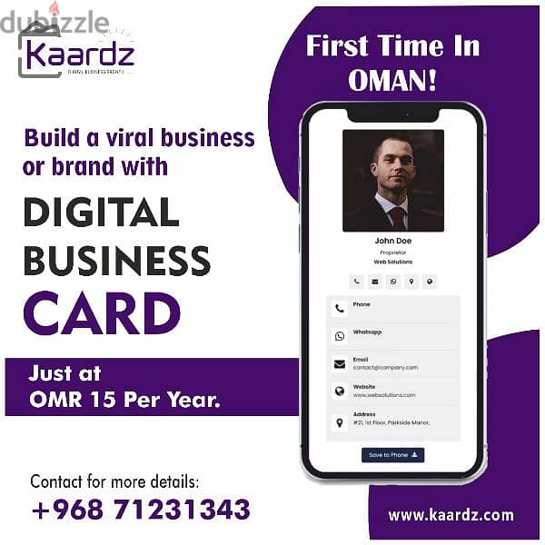 Digital Business Card Cum Mini Website 1