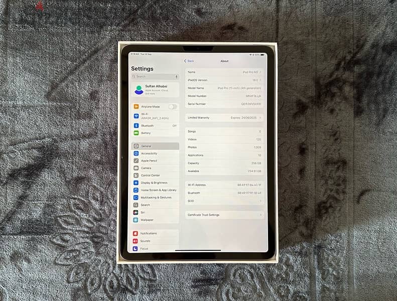 IPad Pro 11 M2 256GB 2