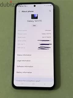 Samsung Galaxy S23 FE 128 GBسامسونج جالاكسي
